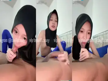 Asupan Bokep Hijab Indo CASEY Tocil doyan sepong kontol poster