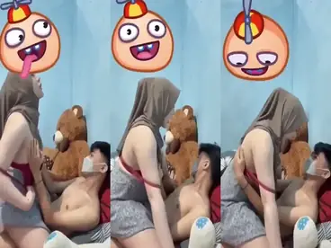 bokep Tante Hijab sange Ajak Berondong ngentod poster