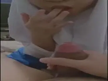 Di Sedot ABG Jilbab Putih Kacamata poster